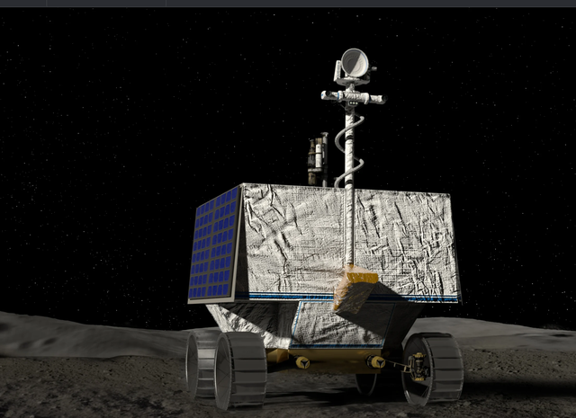 美国宇航局的月球车将于2023年在月球南极寻找水
